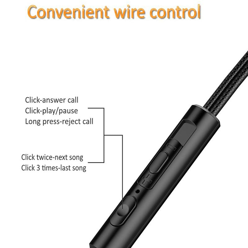 In-ear Wired Earphones Cable Headphones-Veeddydropshipping