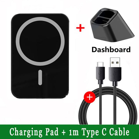 150W Car Phone Holder Wireless Charger Car Mount-PA01076-Veeddydropshipping