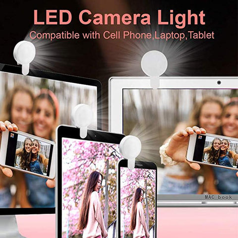 Universal Selfie LED Ring Flash Light Portable Mobile Phone 9 Lamp Beauty Lighting Night-PA00823-Veeddydropshipping