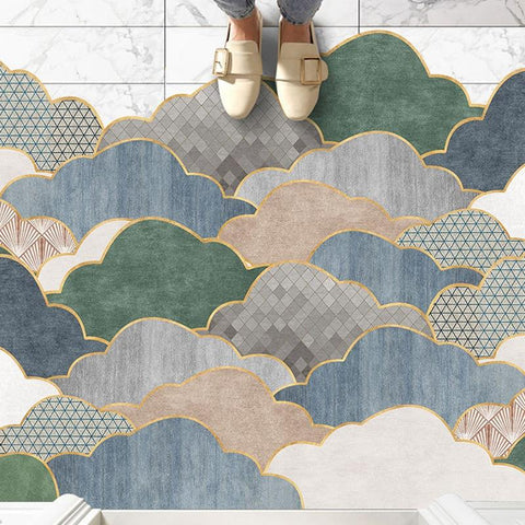 Nordic Doormat Carpet Kitchen Bedroom Bath Mat-HA00566-Veeddydropshipping