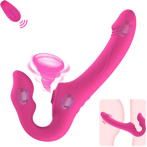 Strap-ons For Husband And Wife Vibrators Woman With Control  Couple Lesbian -BH01251-Veeddydropshipping