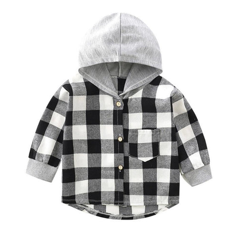 Synpos Spring Kids Boys Plaid Hoodies Autumn Baby Girl Cotton Long Sleeve-TB01364-Veeddydropshipping