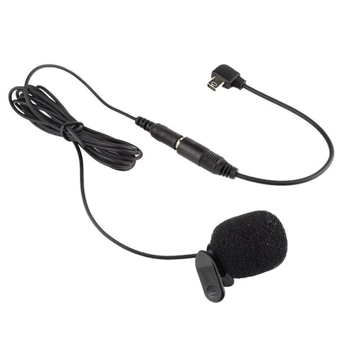 3.5mm Active Clip Microphone with Mini USB Audio Adapter Mic Cable-CE00466-Veeddydropshipping