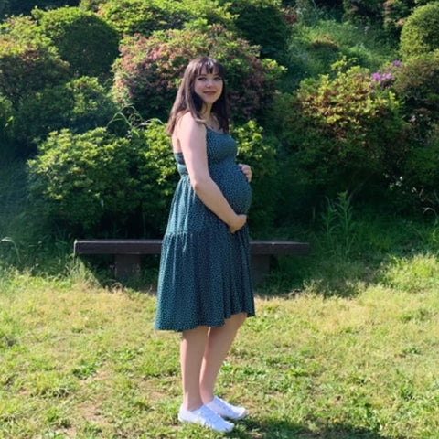 Pregnant Women Dress Sleeveless Adjustable Strap Swing Dresses-TB00617-Veeddydropshipping