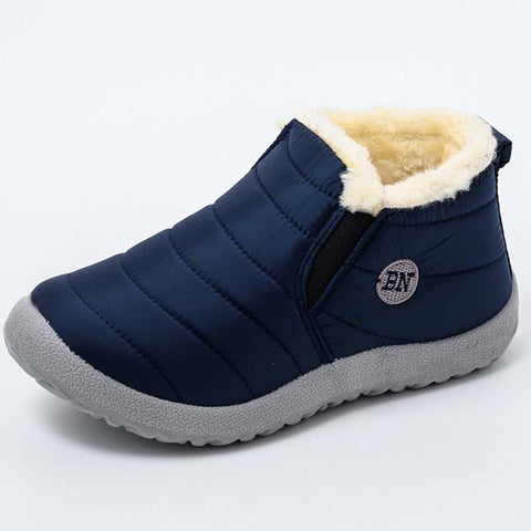Plush Shoes Woman Slip On Women Shoes Keep Warm Ankle-BS00952-Veeddydropshipping