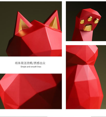 Lucky Cat Ornament Shop Welcome Decoration-HA00329-Veeddydropshipping
