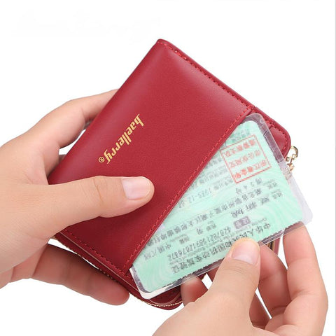 Coin Purse Fashion Leather Wallets Money Bag Multifunctional-BS00192-Veeddydropshipping