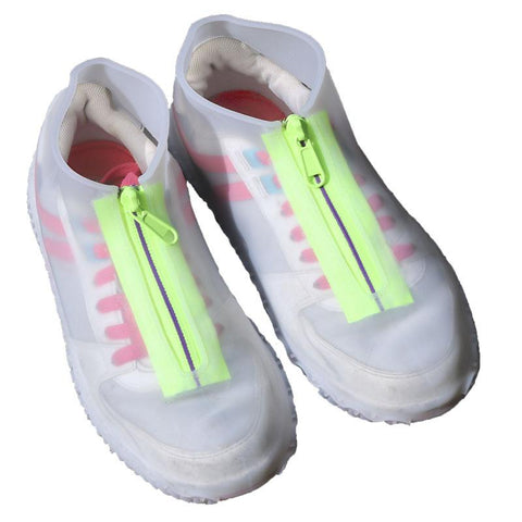 Rubber Zippers Reusable Waterproof Shoes Covers-HA01147-Veeddydropshipping