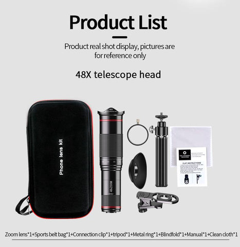 48X 4K HD Telescope Convenient Telephone Camera-PA01227-Veeddydropshipping