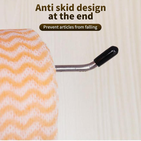 Hanging Rolling Paper Holder No-Punch Bathroom Towel-HA00867-Veeddydropshipping