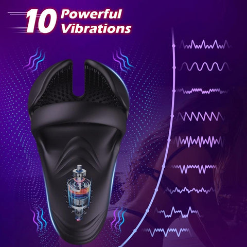 Male Testicle Scrotum Stimulator Vibrator Penis Cock Rings Delay Ejaculation -BH01173-Veeddydropshipping