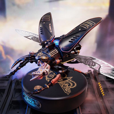 Robotime Rokr The Storm Beetle DIY Moveable Mechanic Organism 3D Puzzle-TB01465-Veeddydropshipping