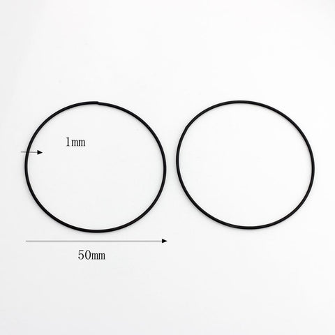 Hollow Geometry Circle Charms For DIY Earrings Jewelry-JW01602-Veeddydropshipping