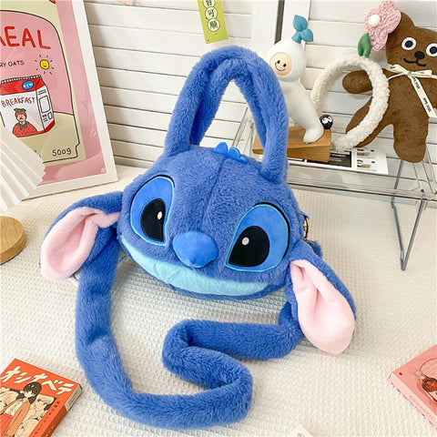 Cartoon Pooh Bear Plush Bag Doll Shoulder Bags-TB00081-Veeddydropshipping