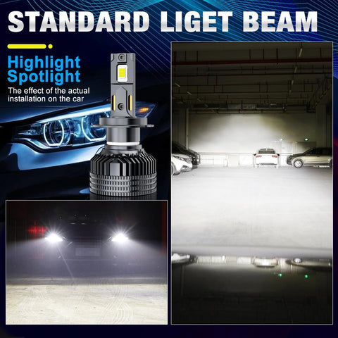 K5C H7 Powerful Led Headlight Bulb H1 H4 H8 H11 HB3 9005 HB4 9006-AM00031-Veeddydropshipping