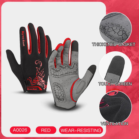 Cycling Gloves Men Sports Bicycle Gloves Touchscreen Shockproof Cycling -OS01000-Veeddydropshipping