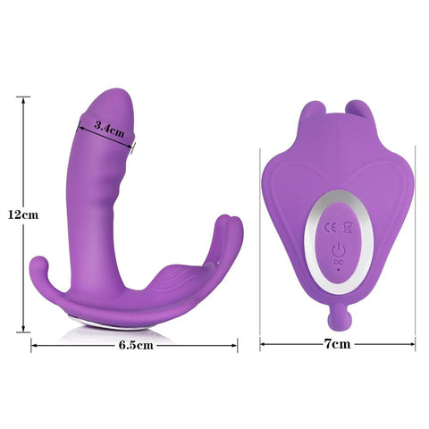 Wearable Panties Dildo Vibrators APP Wireless Remote Control Sex Toys -BH01259-Veeddydropshipping