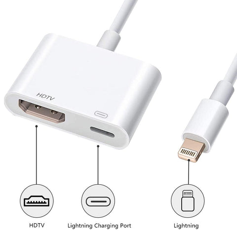 Lighting to HDTV-compatible Splitter Cable Converter 1080P Digital AV Adapter Phone-PA00966-Veeddydropshipping