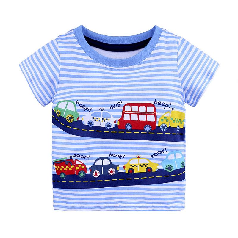 Children T-shirt 1-6Y Casual Fashion Summer Toddler Baby Boys T-shirt-TB01124-Veeddydropshipping