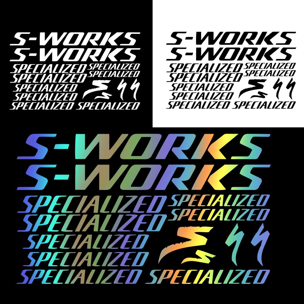 Stickers S-WORKS Car Motorcycle Body Styling Accessories-AM00915-Veeddydropshipping