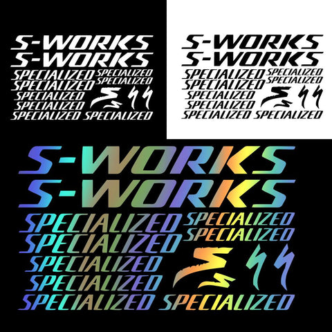 Stickers S-WORKS Car Motorcycle Body Styling Accessories-AM00915-Veeddydropshipping
