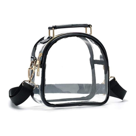 Bags with Removable Strap Stadium Approved Bags Zipper Closure Shoulder-BS00388-Veeddydropshipping