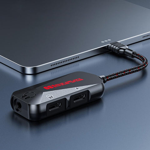 Type-C Charging Multifunctional Gaming Sound Card Accessories-CO00090-Veeddydropshipping