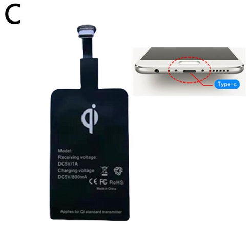 Wireless Charging Receiver Micro Usb Type C-PA01082-Veeddydropshipping