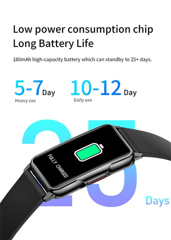 Smart Watch Waterproof Tracker Heart Rate Full Touch  For Android IOS-JW01139-Veeddydropshipping