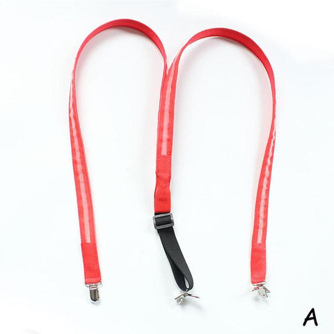 Unisex 3 Clips-on Braces Vintage Elastic Y-shape-Veeddydropshipping