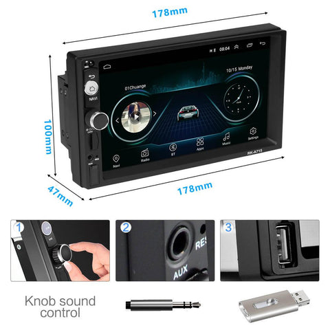 Car Radio 2 Din Android Stereo for Ford Fiesta 1995-2001 Focus-AM00547-Veeddydropshipping