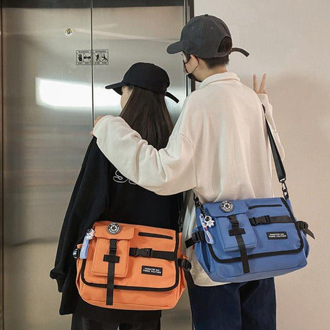 Bag Bags Youth Male Women Large Capacity Messenger-BS00368-Veeddydropshipping
