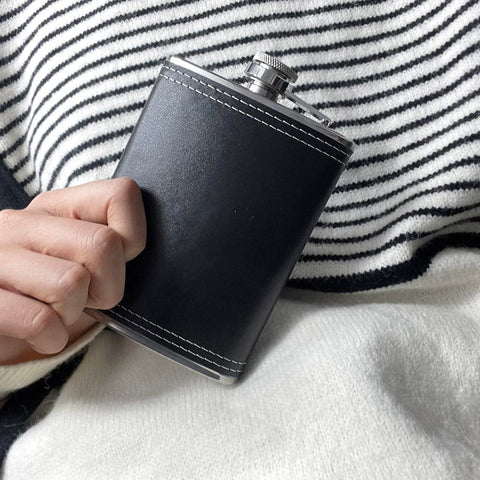 Portable Stainless Steel Hip Flask Flagon-HA01251-Veeddydropshipping