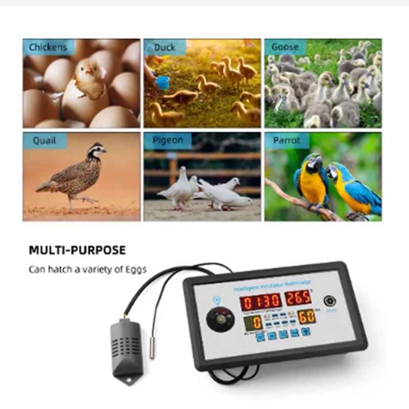 Smart Thermostat Digital ZFX-W9002 Thermostat Temperature Humidity-TI01017-Veeddydropshipping