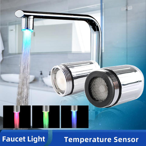 Temperature Sensing LED Water Faucet-TI00623-Veeddydropshipping