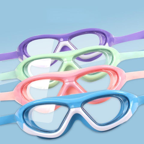 Goggles Waterproof and Anti-fog HD Swimming Glasses Swimming Cap Swimming -OS00172-Veeddydropshipping