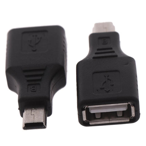 Mini USB Male to USB Female Converter Connector Transfer data Sync -CE00473-Veeddydropshipping