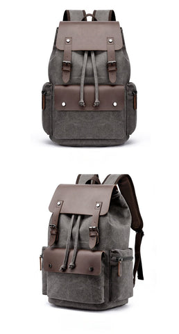double shoulder computer bag men&#39;s backpack unisex-BS00334-Veeddydropshipping