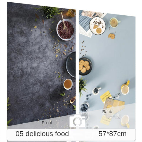 Photo Wallpaper Studio Backdrops for Photographers 2-Sided  Accessories Food Nails -CE00333-Veeddydropshipping