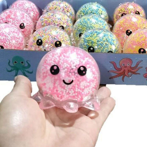 Simulation Stretchy Octopus Toy Grape Ball Decompressing Fidget Novelty-TB01523-Veeddydropshipping