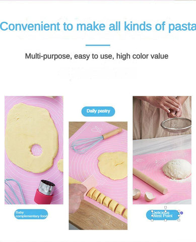 Silicone Kitchen Kneading Dough Baking Mat-HA01199-Veeddydropshipping