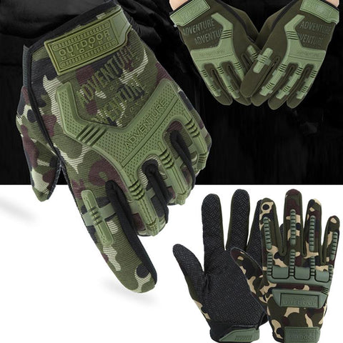 Outdoor Tactical Military Camouflage Gloves Paintball Soldier Combat Police Anti-Skid -OS01032-Veeddydropshipping