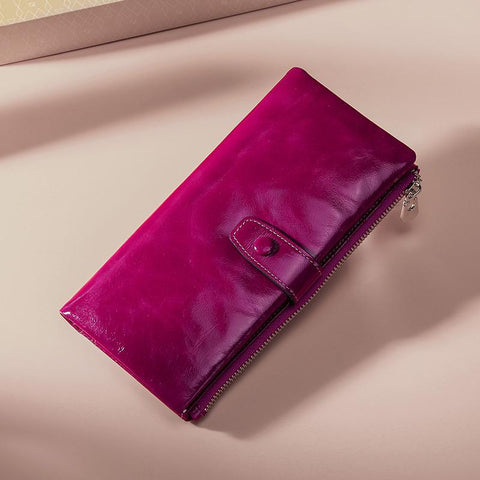 Multi-card Position Handbag Card Pocket Long Ladies Wallets-BS00194-Veeddydropshipping