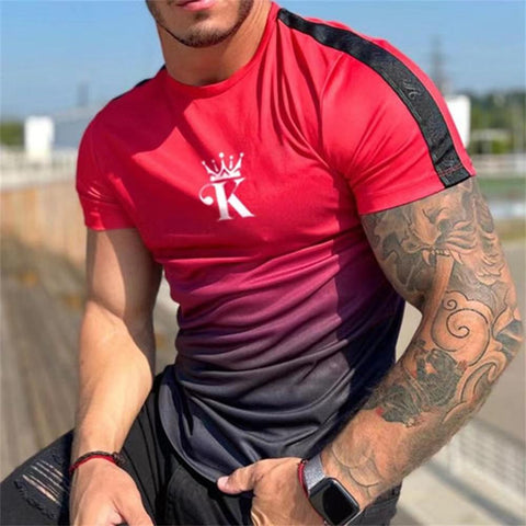 T-Shirt 3D King Printed Tops Fashion Unisex-MF00086-Veeddydropshipping