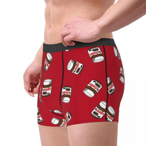 Briefs Men&#39;s Foods Cartoon Nutella Underwear Sweet Candy-MF01529-Veeddydropshipping