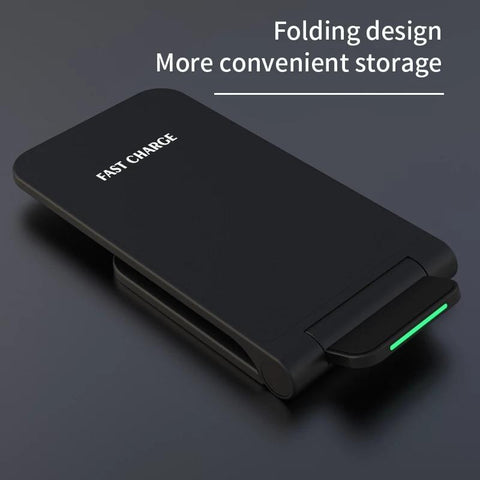 15W Wireless Charger Stand Pad for iPhone 14 13 12 11 Pro Max X Samsung Xiaomi Qi-PA01045-Veeddydropshipping
