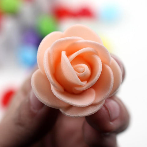 Foam Rose for Bear Artificial Flowers Diy Gifts-HA00645-Veeddydropshipping