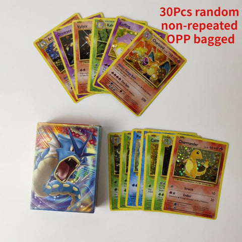 30-60Pcs Pokemon Cards 1996 Boost EX Card Trainer Card Energy Ball-TB01618-Veeddydropshipping