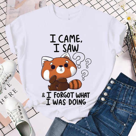 Forgot What I Was Doing Tee Shirts Short