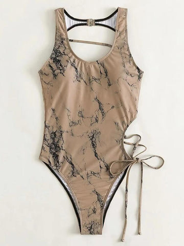 2023 Sexy Bandage One Piece Swimsuit Women Strappy Swimwear Female -OS00137-Veeddydropshipping